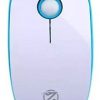 Zornzee 2.4G WIreless Mouse W660 - Blauw/Wit